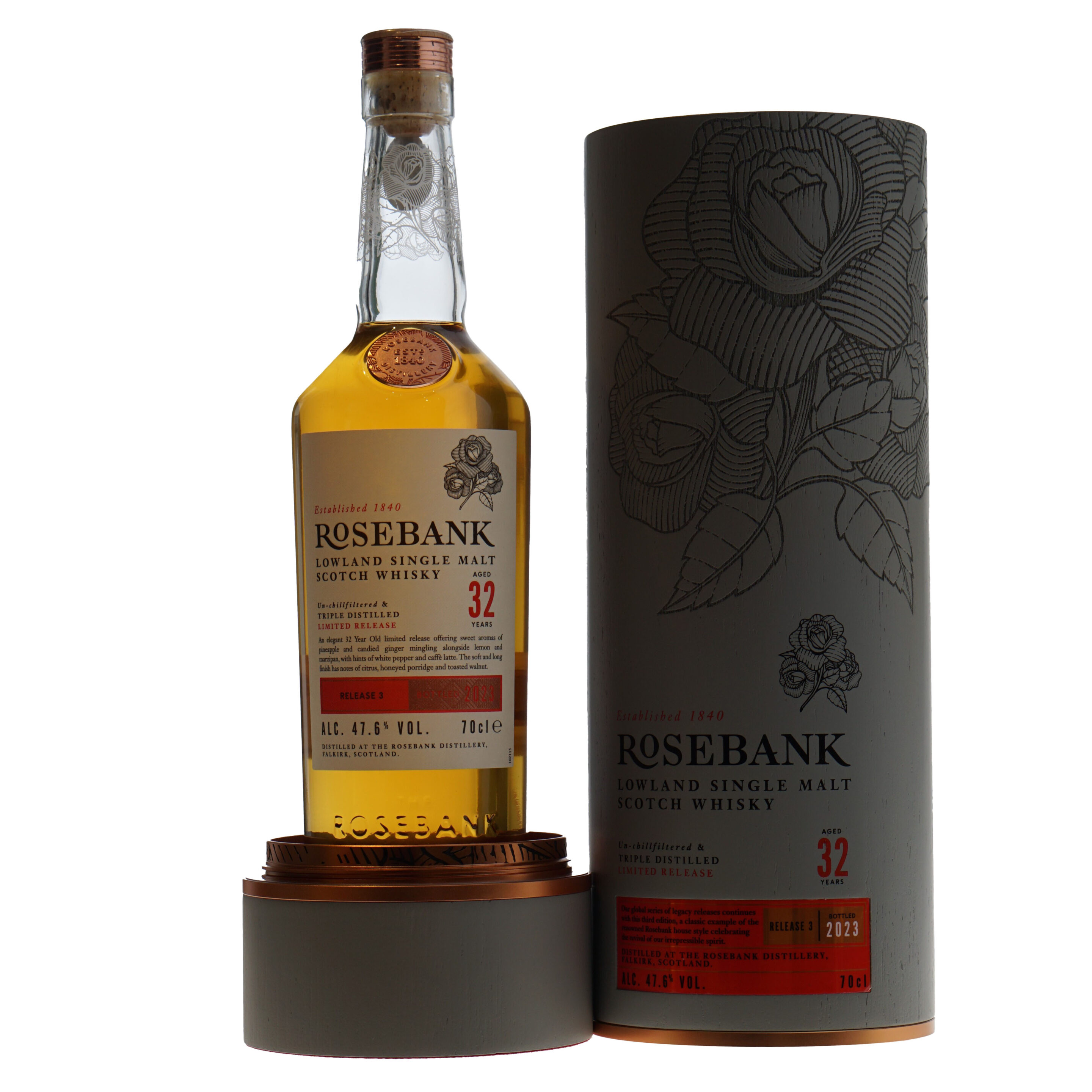 Rosebank Whisky 32 Years 3rd Release 2023 70cl 47,6%