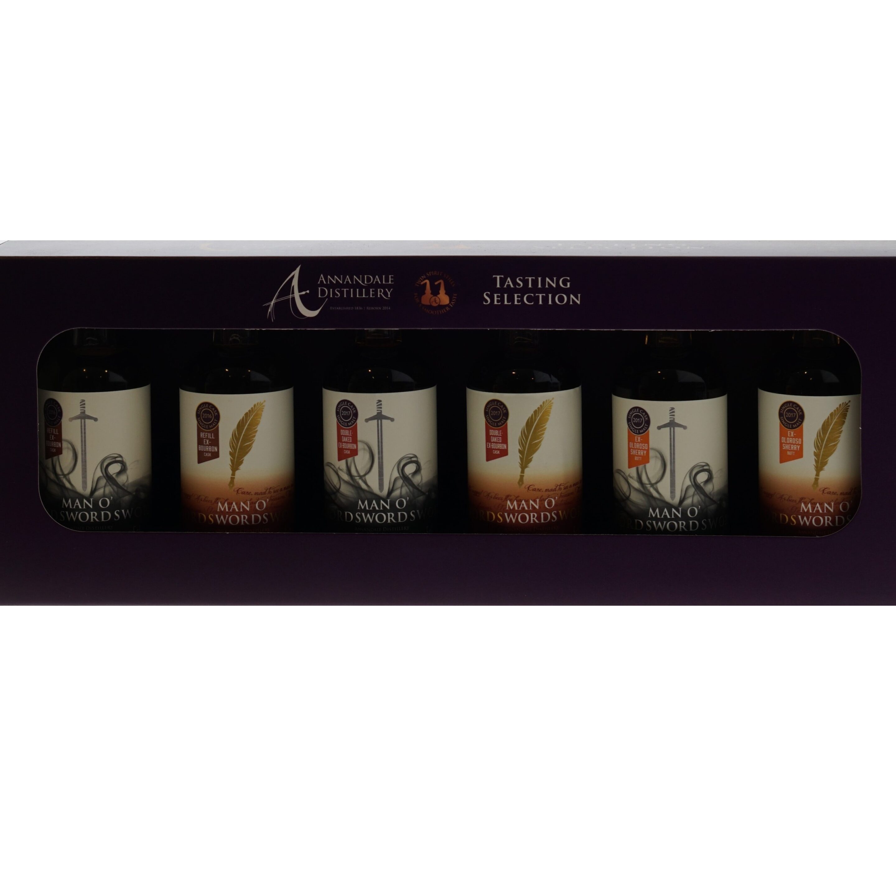 Annandale Whisky Tasting Pack 6x5cl