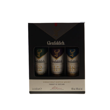 Glenfiddich Whisky Giftpack 3x5cl 40%