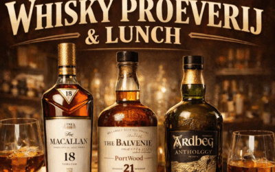 Luxe Whiskyproeverij Lunch zondag 22 maart